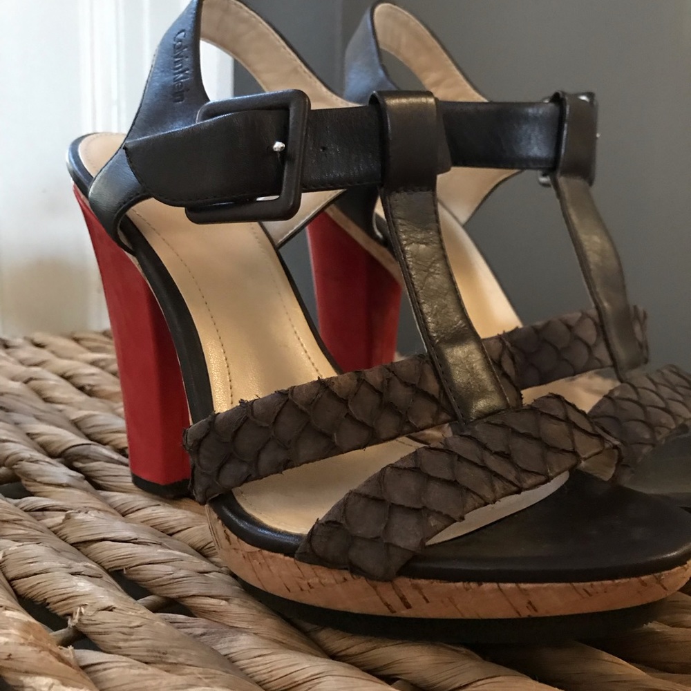SOLD - Calvin Klein high heels.